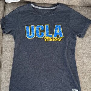 Russell Athletic Gray UCLA Short Sleeve Tee